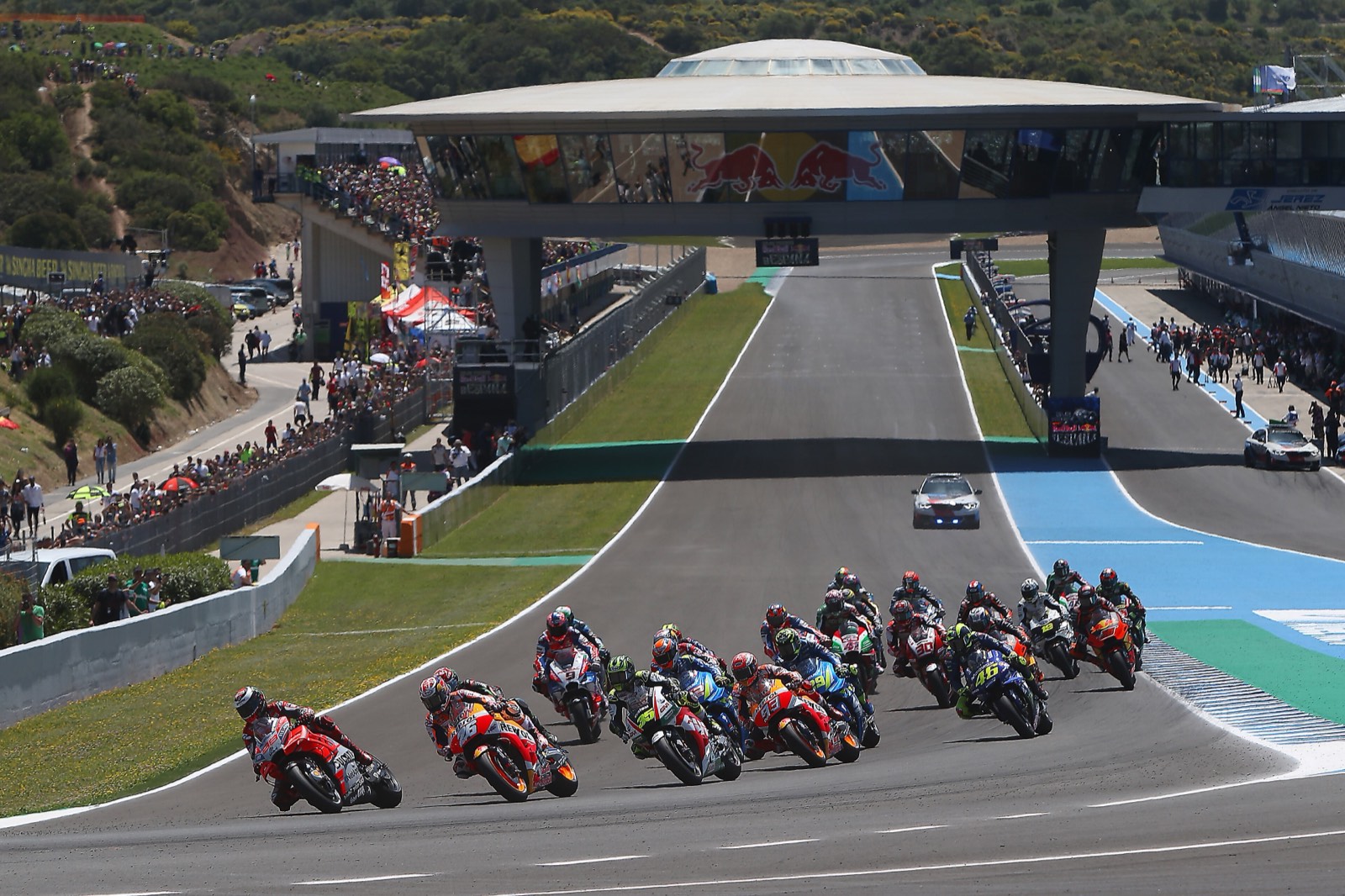 Pilotos de MotoGP en el Circuito de Jerez – Ángel Nieto